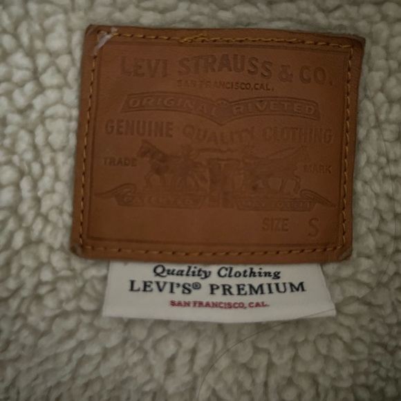 Levis trucker Sherpa jacket - Picture 3 of 7